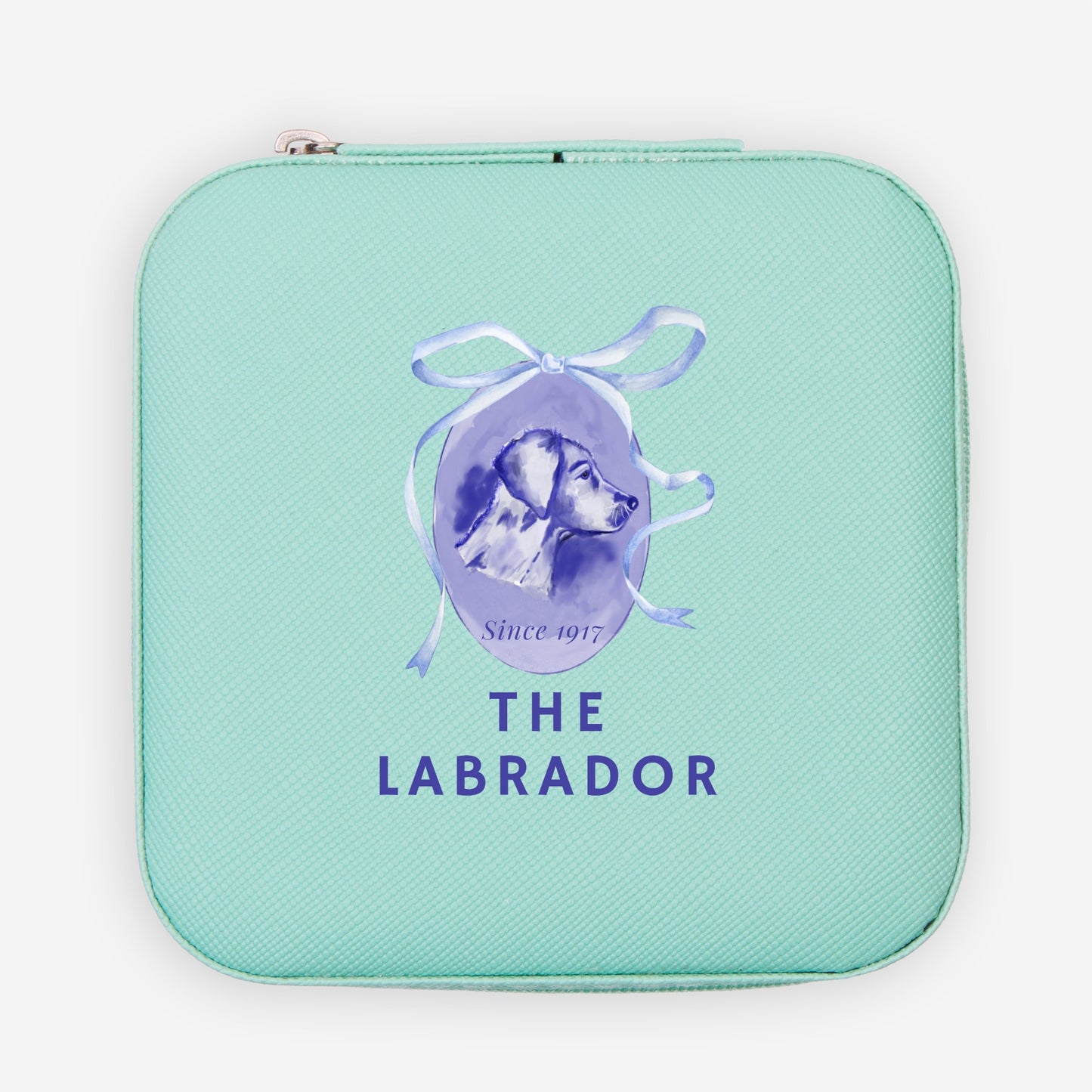 The Labrador Blue Jewelry Travel Case