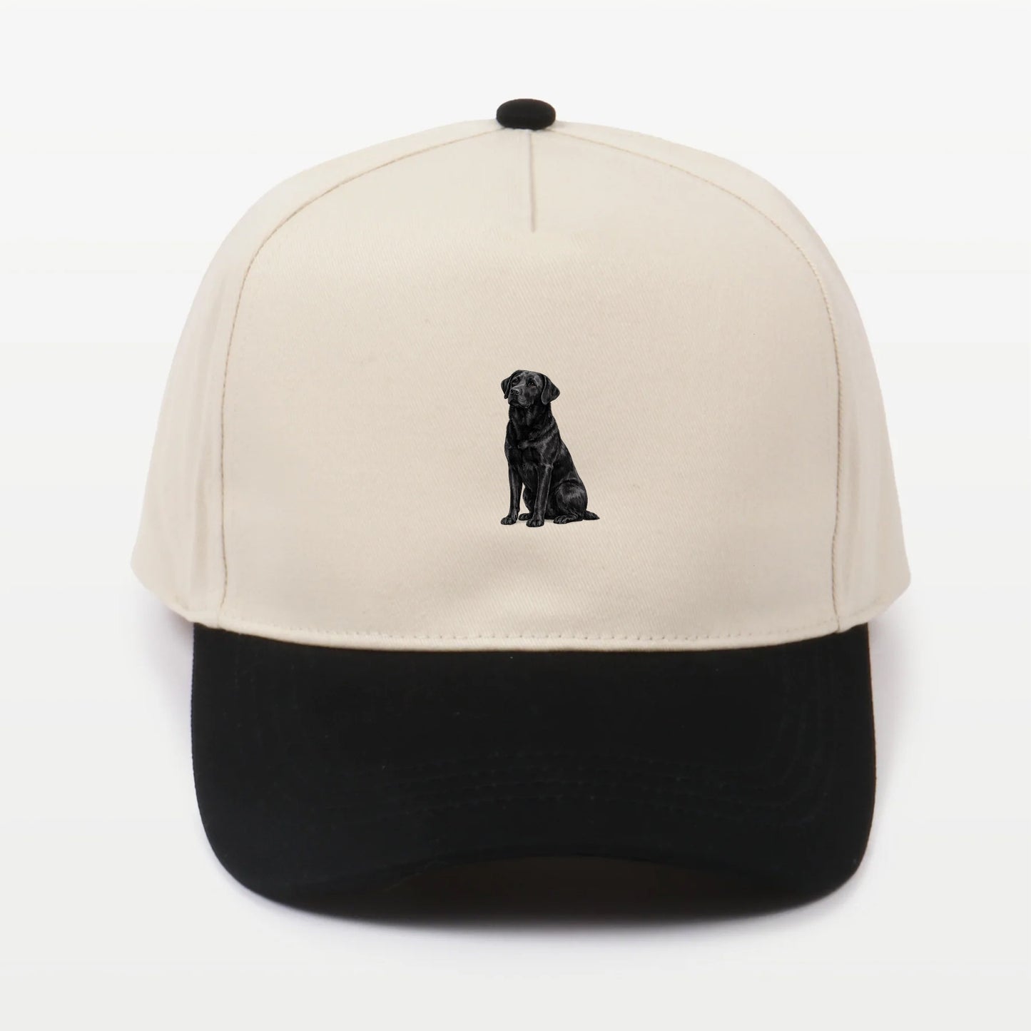 The Classic Lab Ball Cap - Black Lab