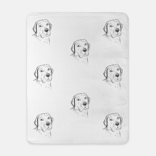 The Labrador Keepsake Custom Blanket